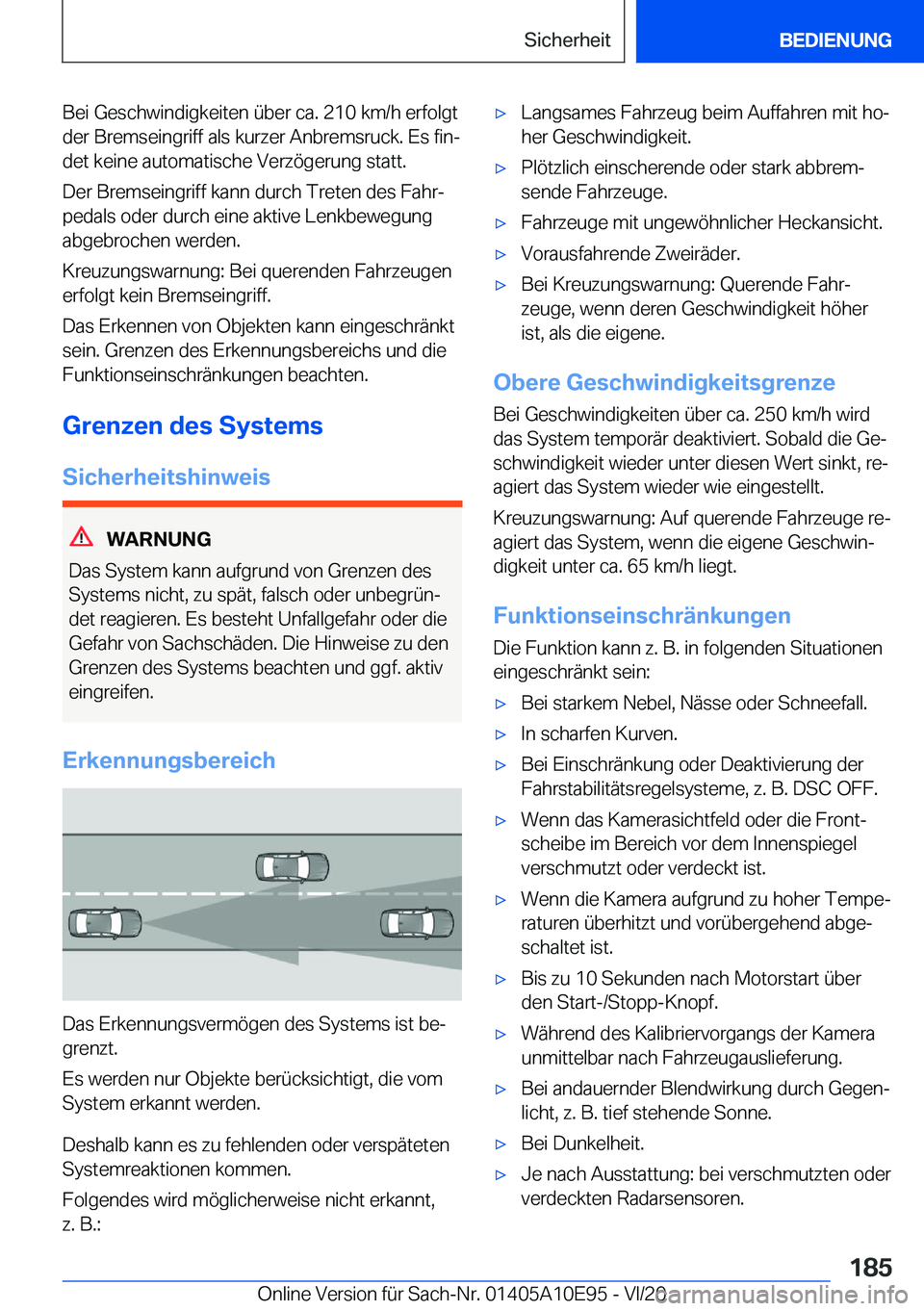 BMW X3 2021  Betriebsanleitungen (in German) �B�e�i��G�e�s�c�h�w�i�n�d�i�g�k�e�i�t�e�n��