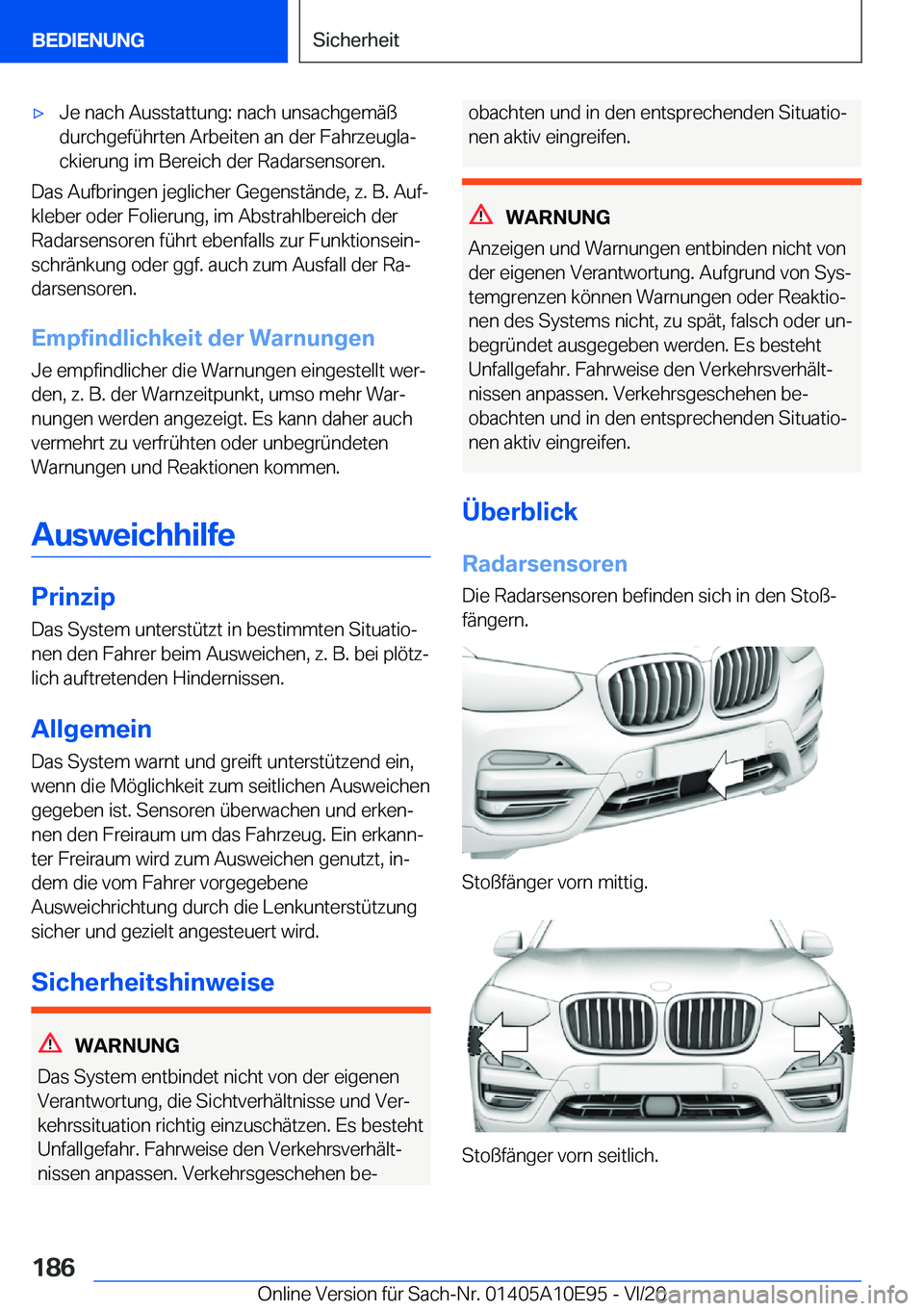 BMW X3 2021  Betriebsanleitungen (in German) x�J�e��n�a�c�h��A�u�s�s�t�a�t�t�u�n�g�:��n�a�c�h��u�n�s�a�c�h�g�e�m�