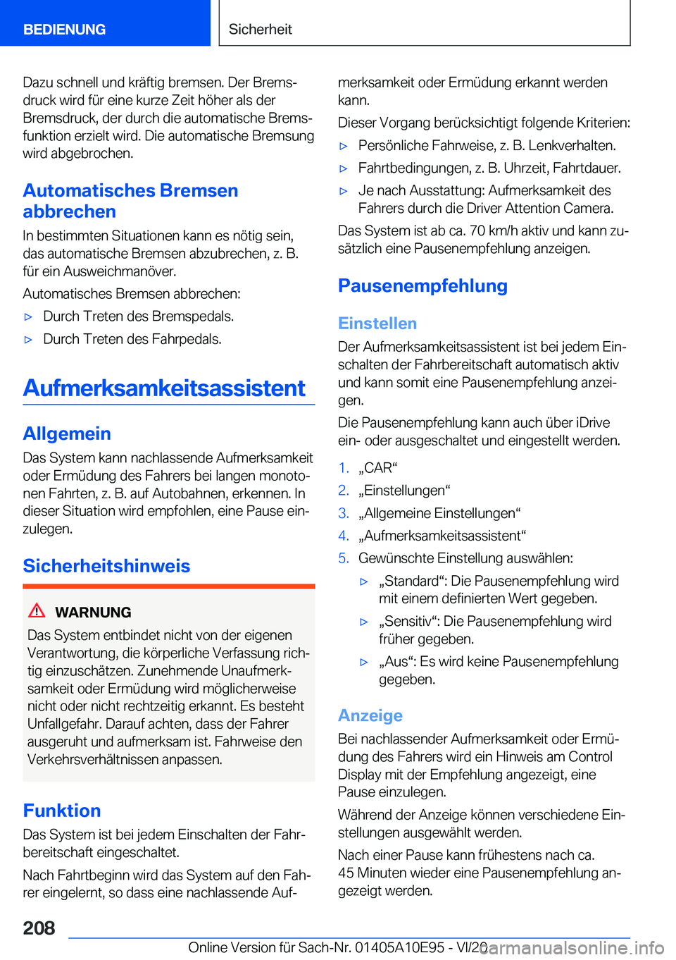 BMW X3 2021  Betriebsanleitungen (in German) �D�a�z�u��s�c�h�n�e�l�l��u�n�d��k�r�