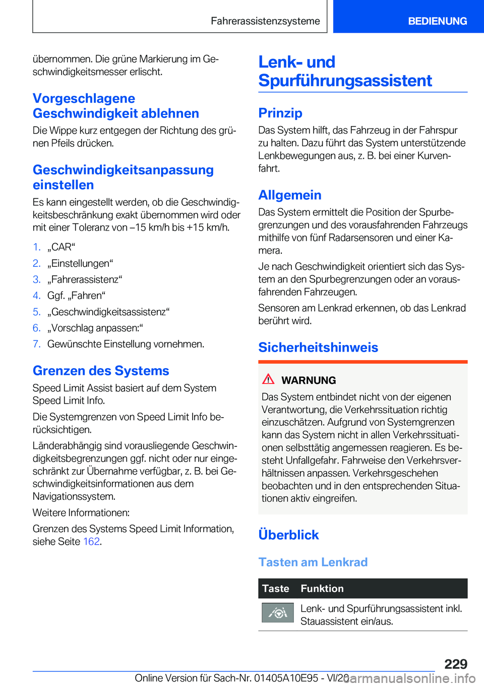 BMW X3 2021  Betriebsanleitungen (in German) �