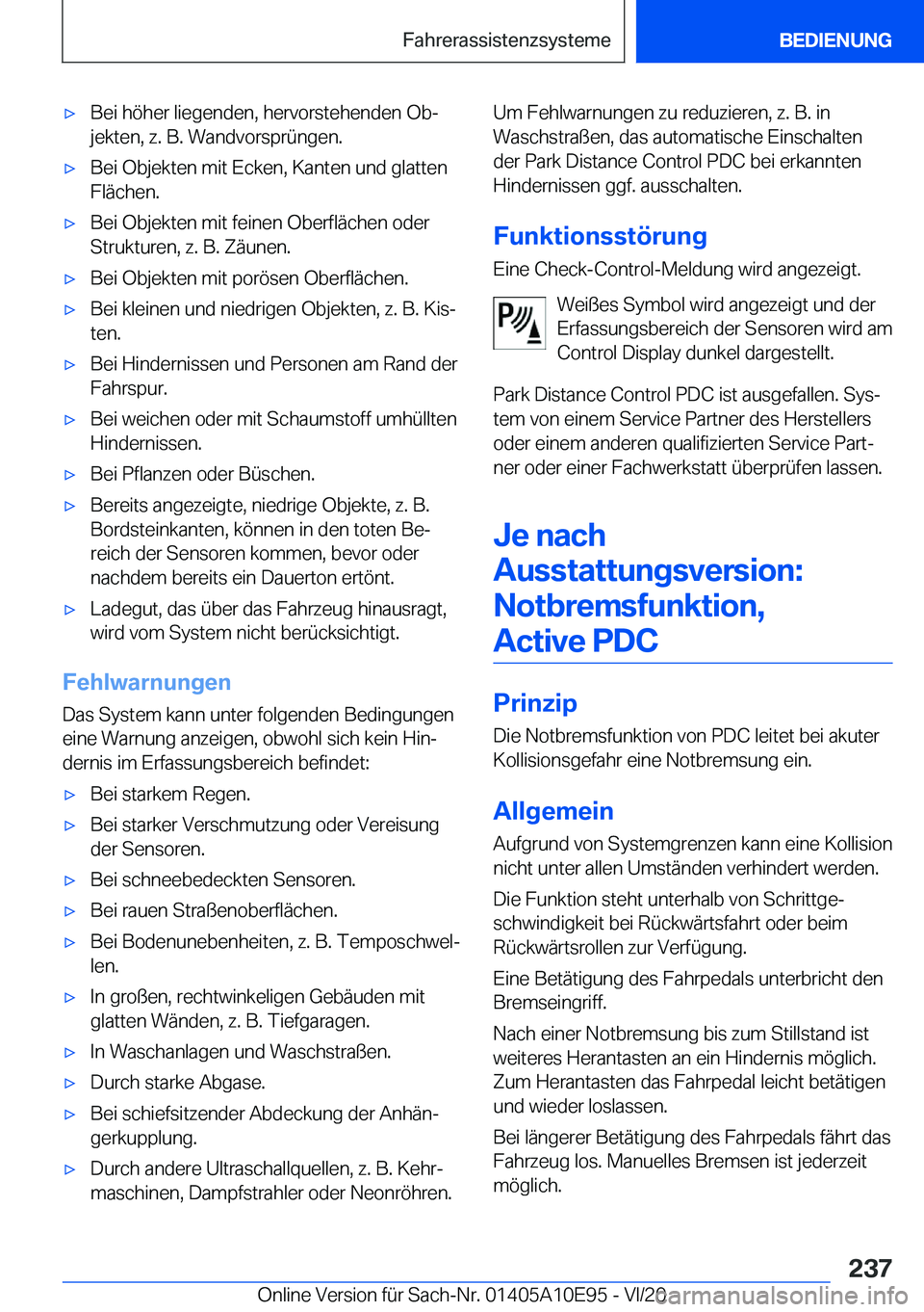 BMW X3 2021  Betriebsanleitungen (in German) x�B�e�i��h�
