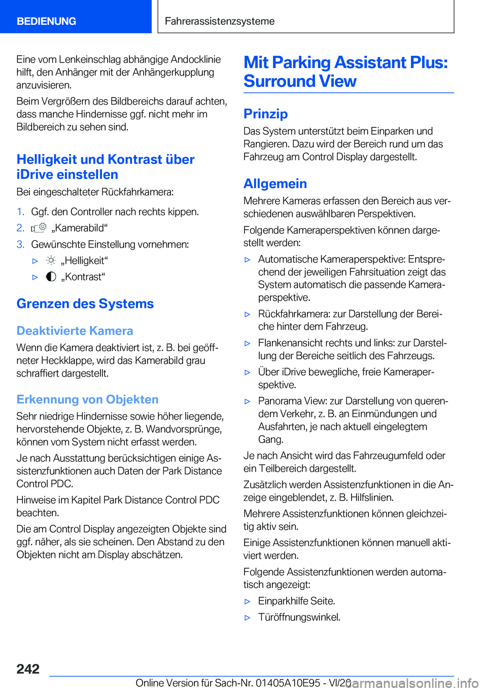 BMW X3 2021  Betriebsanleitungen (in German) �E�i�n�e��v�o�m��L�e�n�k�e�i�n�s�c�h�l�a�g��a�b�h�