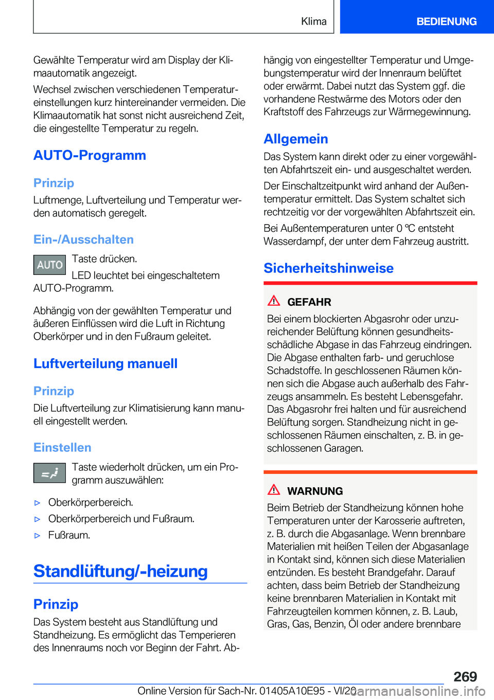 BMW X3 2021  Betriebsanleitungen (in German) �G�e�w�