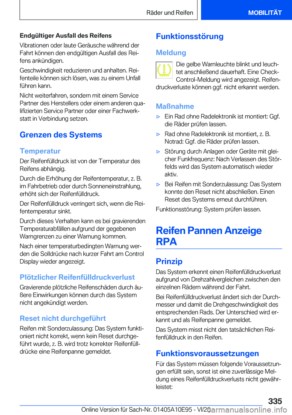 BMW X3 2021  Betriebsanleitungen (in German) �E�n�d�g�