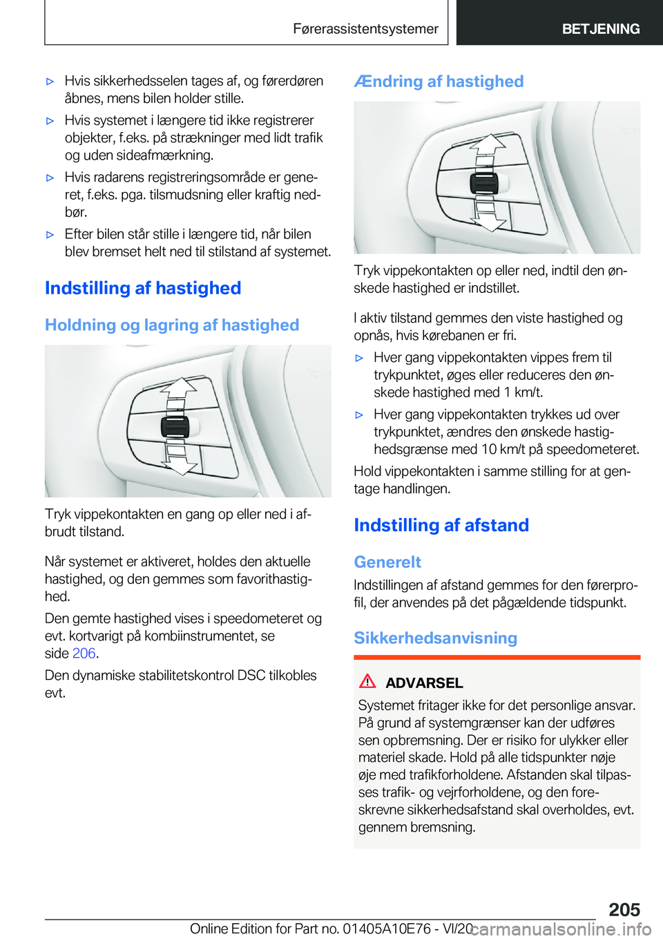 BMW X3 2021  InstruktionsbØger (in Danish) 'x�H�v�i�s��s�i�k�k�e�r�h�e�d�s�s�e�l�e�n��t�a�g�e�s��a�f�,��o�g��f�