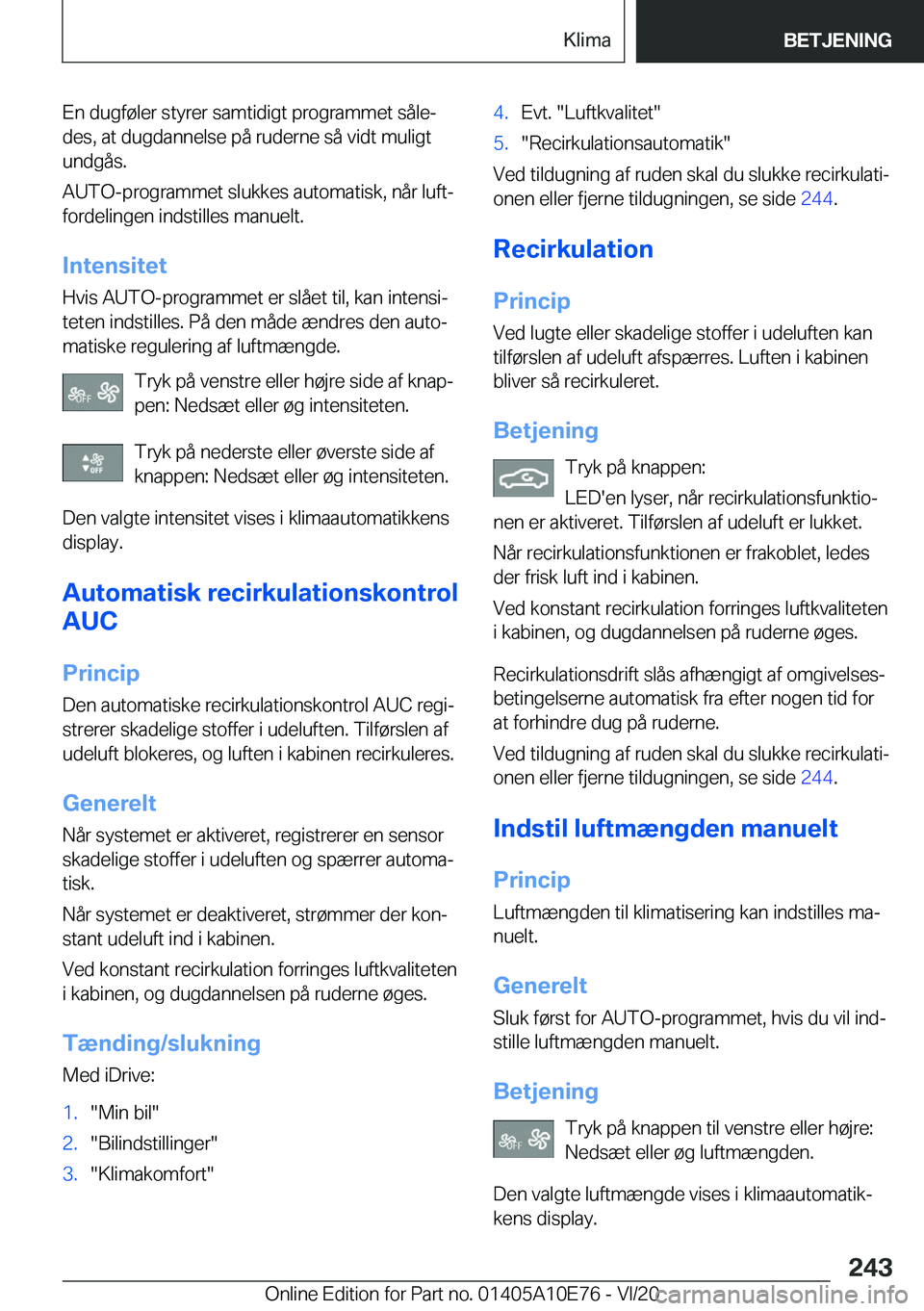 BMW X3 2021  InstruktionsbØger (in Danish) �E�n��d�u�g�f�