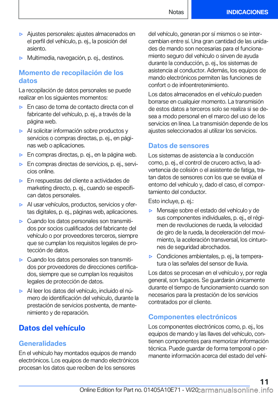 BMW X3 2021  Manuales de Empleo (in Spanish) x�A�j�u�s�t�e�s��p�e�r�s�o�n�a�l�e�s�:��a�j�u�s�t�e�s��a�l�m�a�c�e�n�a�d�o�s��e�n
�e�l��p�e�r�f�i�l��d�e�l��v�e�h�