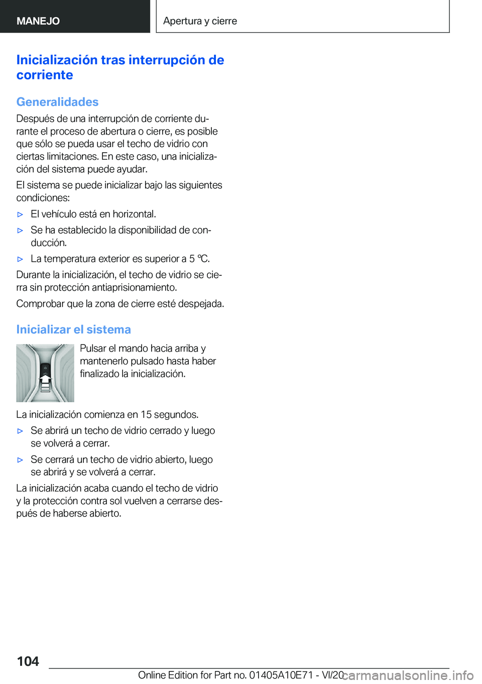 BMW X3 2021  Manuales de Empleo (in Spanish) �I�n�i�c�i�a�l�i�z�a�c�i�