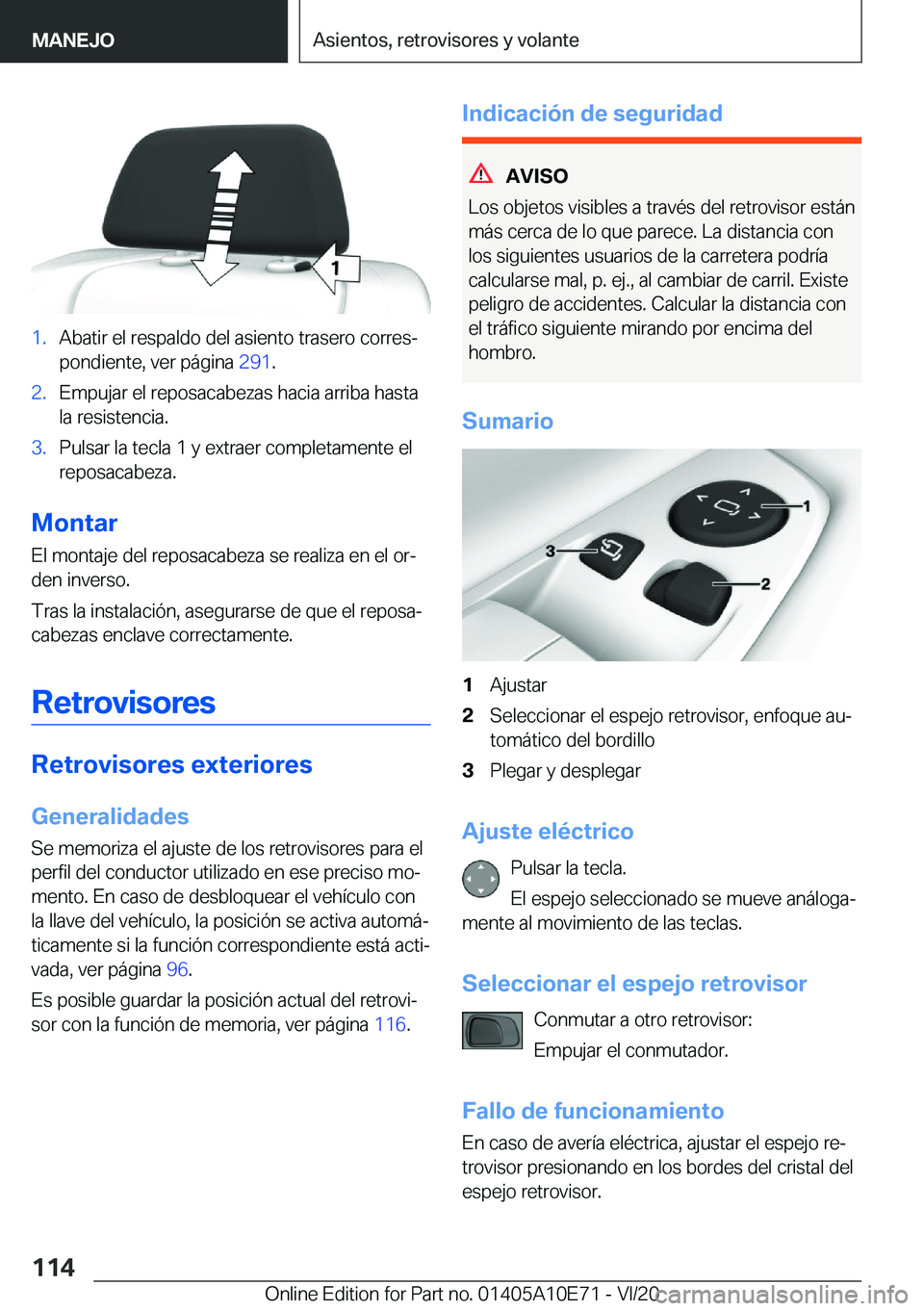 BMW X3 2021  Manuales de Empleo (in Spanish) �1�.�A�b�a�t�i�r��e�l��r�e�s�p�a�l�d�o��d�e�l��a�s�i�e�n�t�o��t�r�a�s�e�r�o��c�o�r�r�e�sª�p�o�n�d�i�e�n�t�e�,��v�e�r��p�