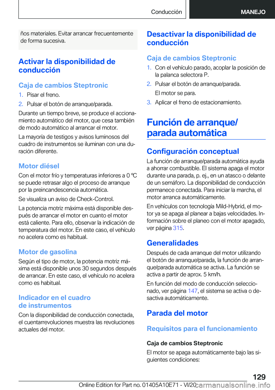 BMW X3 2021  Manuales de Empleo (in Spanish) �