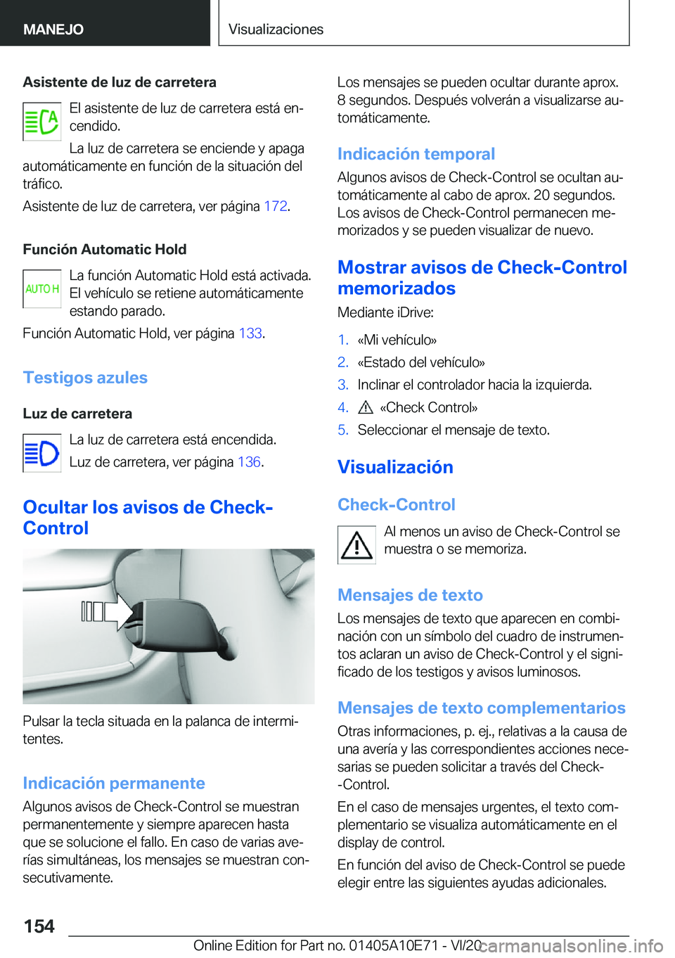 BMW X3 2021  Manuales de Empleo (in Spanish) �A�s�i�s�t�e�n�t�e��d�e��l�u�z��d�e��c�a�r�r�e�t�e�r�a�E�l��a�s�i�s�t�e�n�t�e��d�e��l�u�z��d�e��c�a�r�r�e�t�e�r�a��e�s�t�