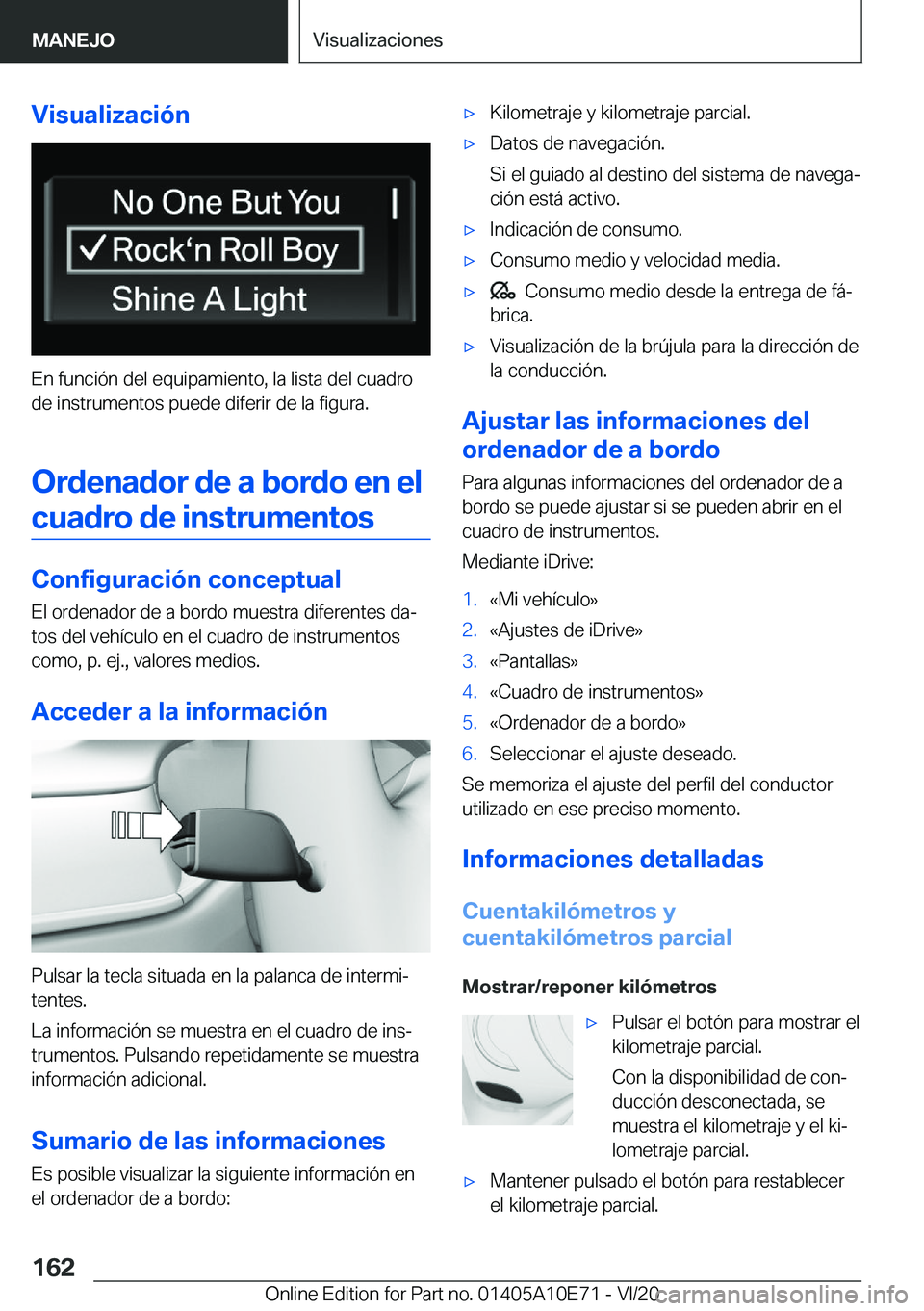 BMW X3 2021  Manuales de Empleo (in Spanish) �V�i�s�u�a�l�i�z�a�c�i�