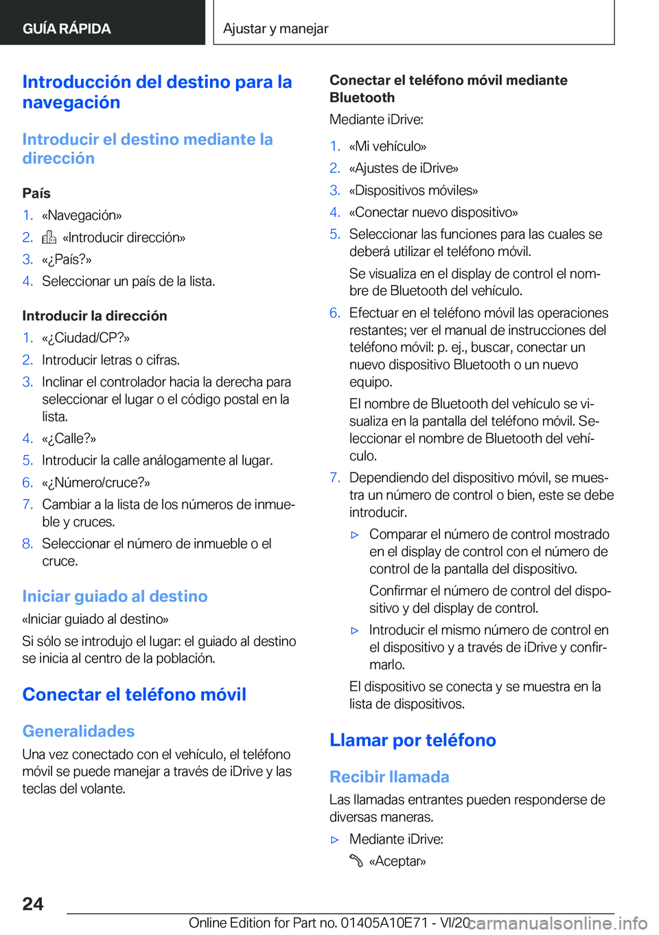BMW X3 2021  Manuales de Empleo (in Spanish) �I�n�t�r�o�d�u�c�c�i�