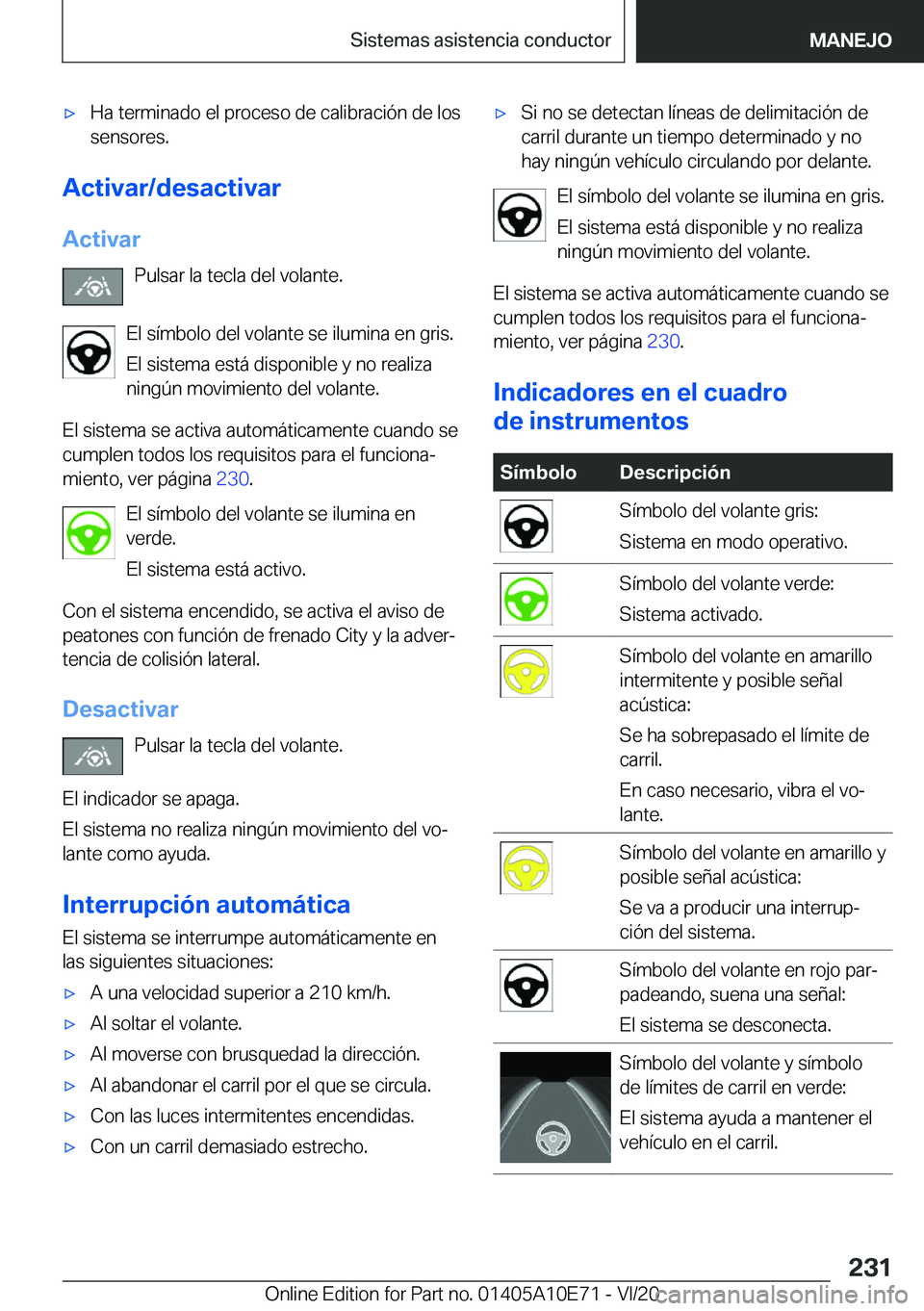 BMW X3 2021  Manuales de Empleo (in Spanish) x�H�a��t�e�r�m�i�n�a�d�o��e�l��p�r�o�c�e�s�o��d�e��c�a�l�i�b�r�a�c�i�