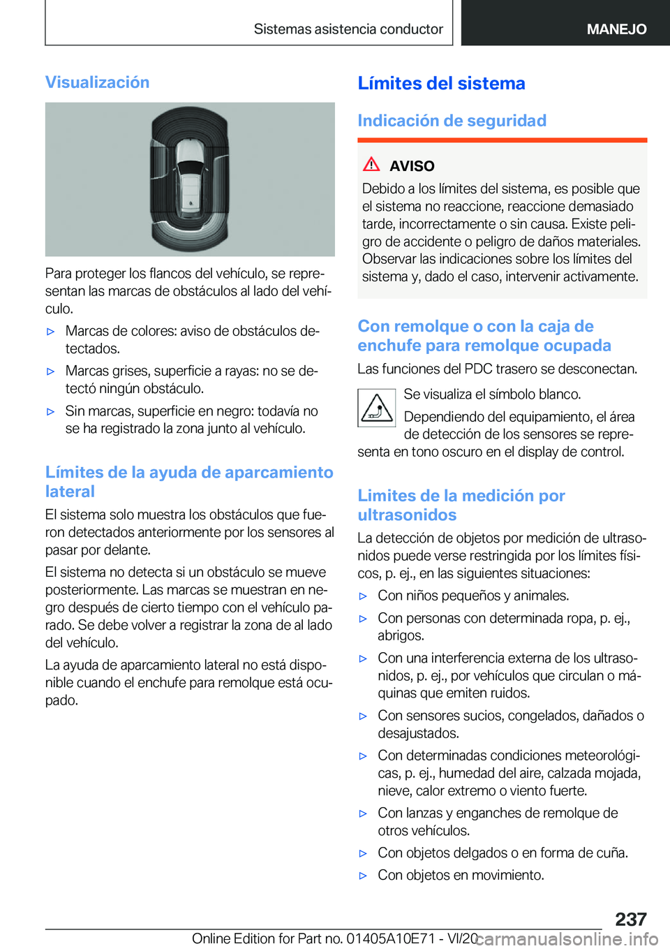 BMW X3 2021  Manuales de Empleo (in Spanish) �V�i�s�u�a�l�i�z�a�c�i�