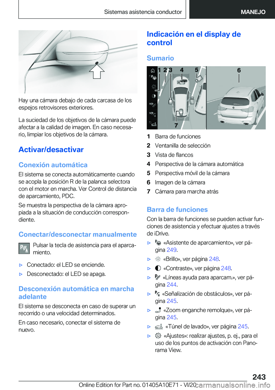 BMW X3 2021  Manuales de Empleo (in Spanish) �H�a�y��u�n�a��c�