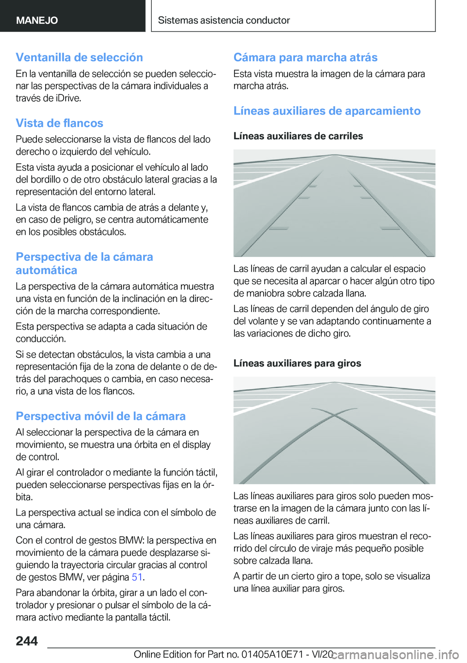 BMW X3 2021  Manuales de Empleo (in Spanish) �V�e�n�t�a�n�i�l�l�a��d�e��s�e�l�e�c�c�i�