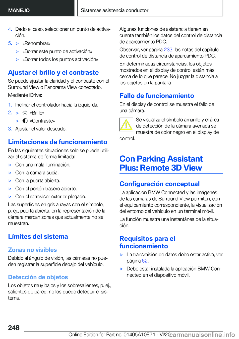 BMW X3 2021  Manuales de Empleo (in Spanish) �4�.�D�a�d�o��e�l��c�a�s�o�,��s�e�l�e�c�c�i�o�n�a�r��u�n��p�u�n�t�o��d�e��a�c�t�i�v�aª
�c�i�