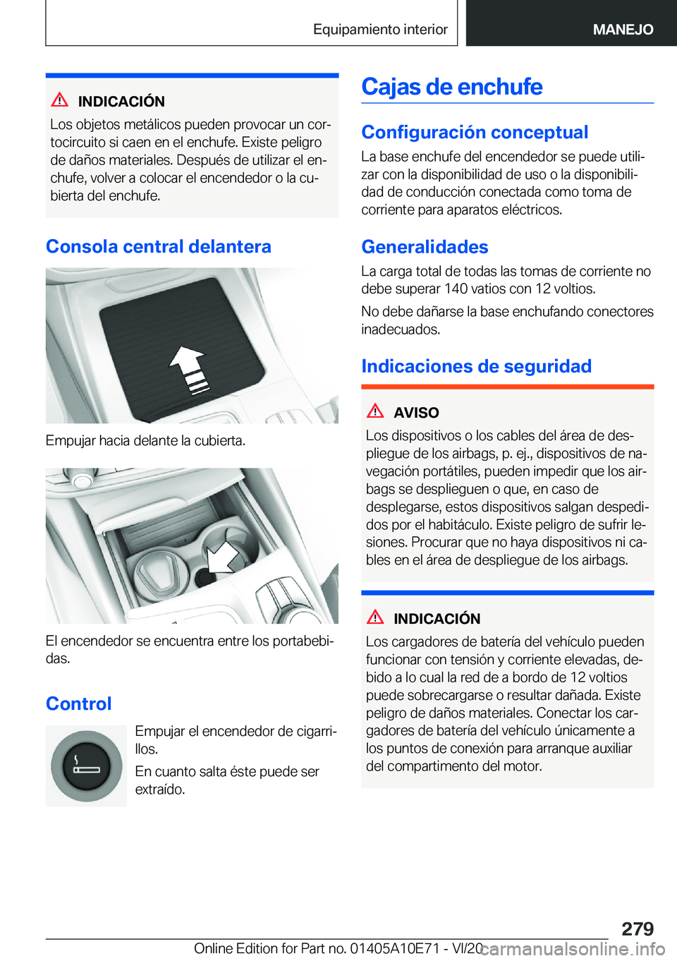 BMW X3 2021  Manuales de Empleo (in Spanish) �I�N�D�I�C�A�C�I�