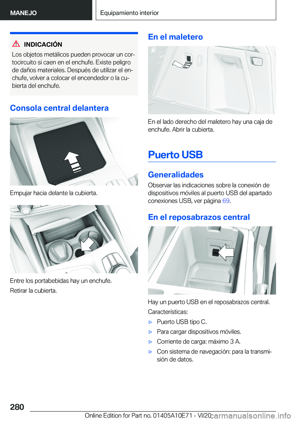 BMW X3 2021  Manuales de Empleo (in Spanish) �I�N�D�I�C�A�C�I�