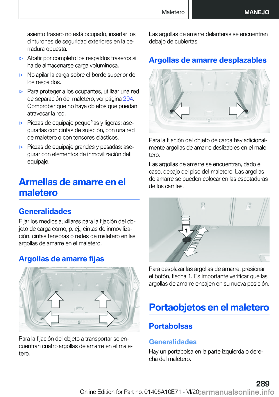 BMW X3 2021  Manuales de Empleo (in Spanish) �a�s�i�e�n�t�o��t�r�a�s�e�r�o��n�o��e�s�t�
