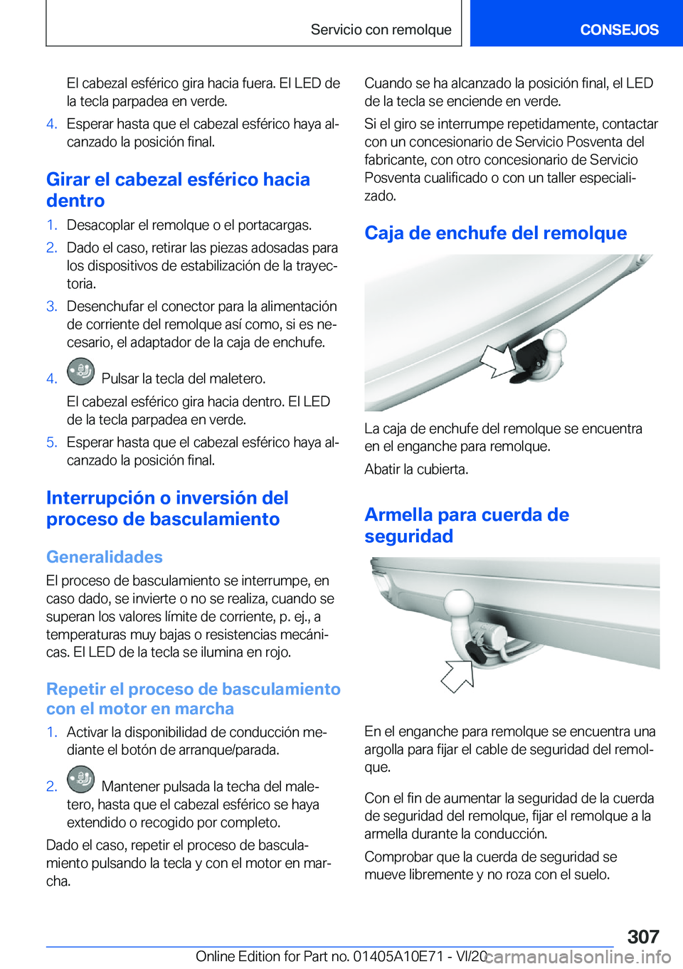 BMW X3 2021  Manuales de Empleo (in Spanish) �E�l��c�a�b�e�z�a�l��e�s�f�