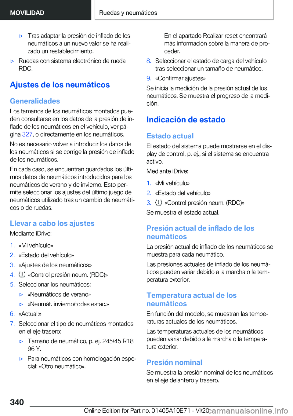 BMW X3 2021  Manuales de Empleo (in Spanish) x�T�r�a�s��a�d�a�p�t�a�r��l�a��p�r�e�s�i�