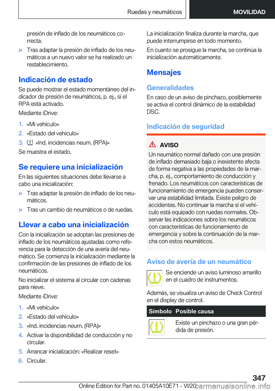 BMW X3 2021  Manuales de Empleo (in Spanish) �p�r�e�s�i�