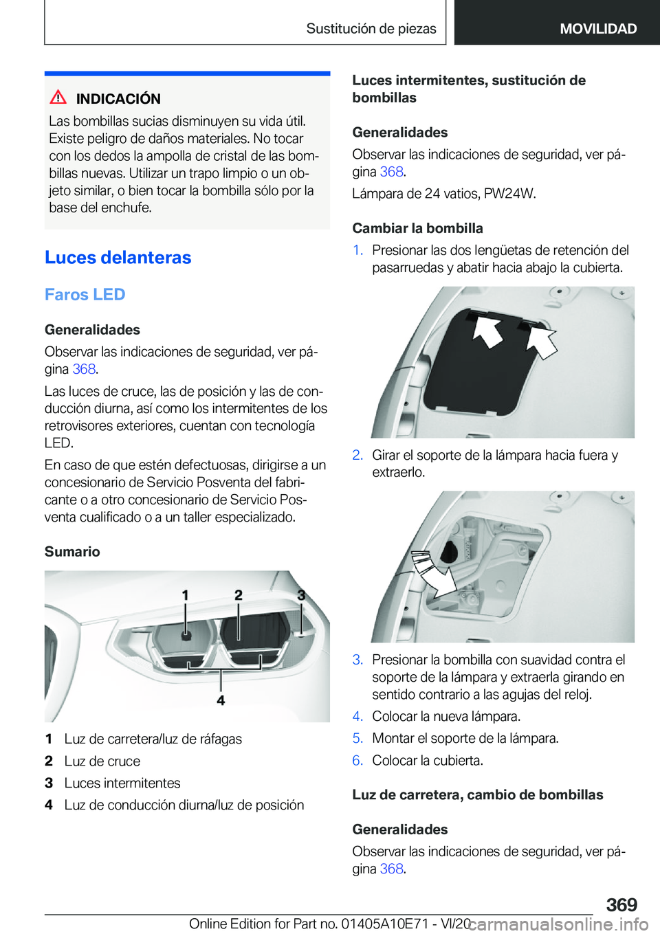 BMW X3 2021  Manuales de Empleo (in Spanish) �I�N�D�I�C�A�C�I�