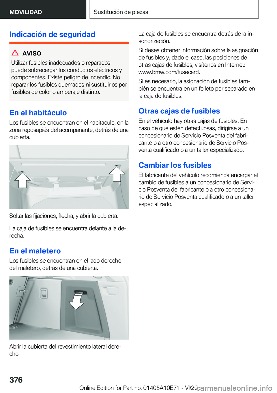 BMW X3 2021  Manuales de Empleo (in Spanish) �I�n�d�i�c�a�c�i�