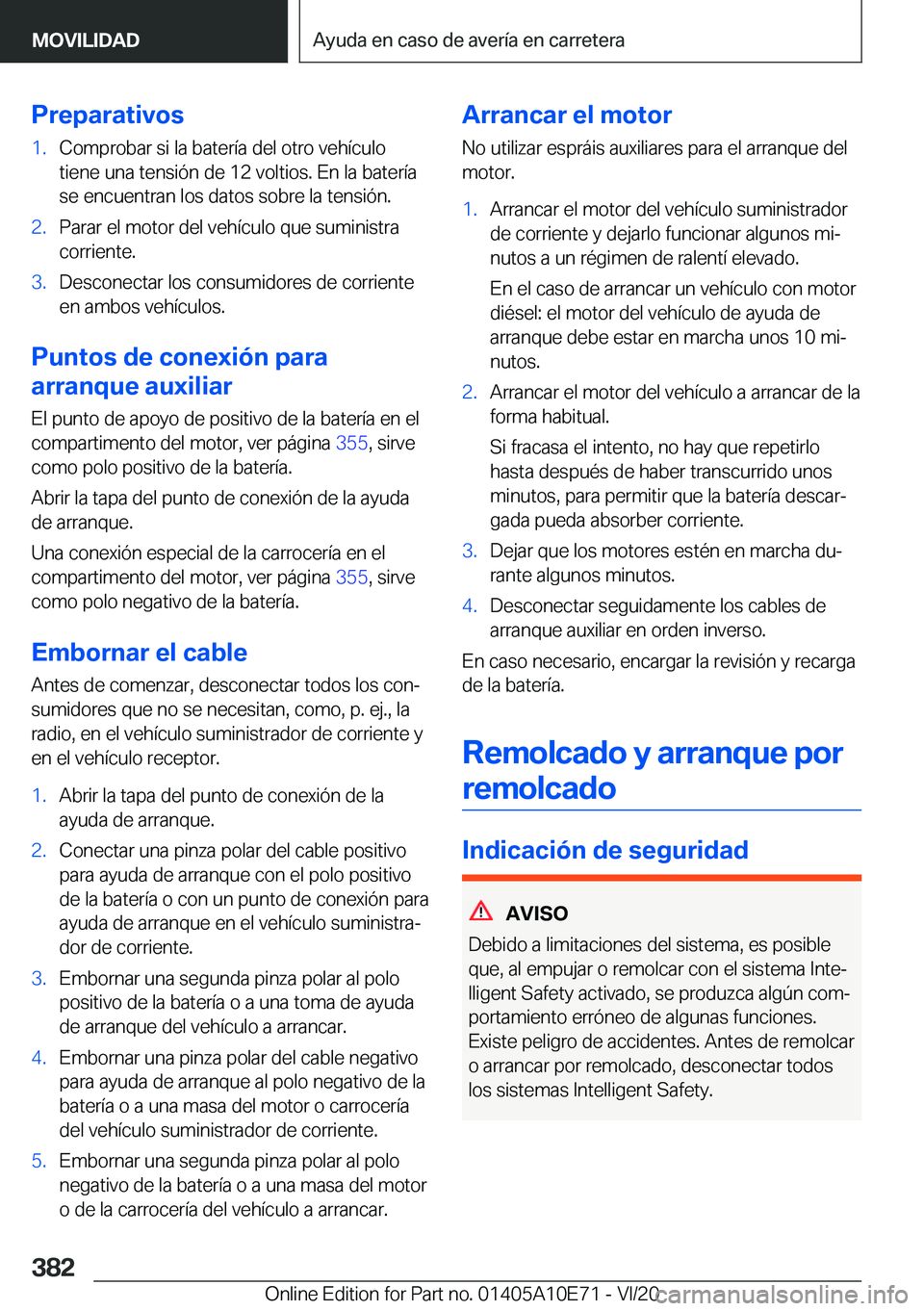 BMW X3 2021  Manuales de Empleo (in Spanish) �P�r�e�p�a�r�a�t�i�v�o�s�1�.�C�o�m�p�r�o�b�a�r��s�i��l�a��b�a�t�e�r�