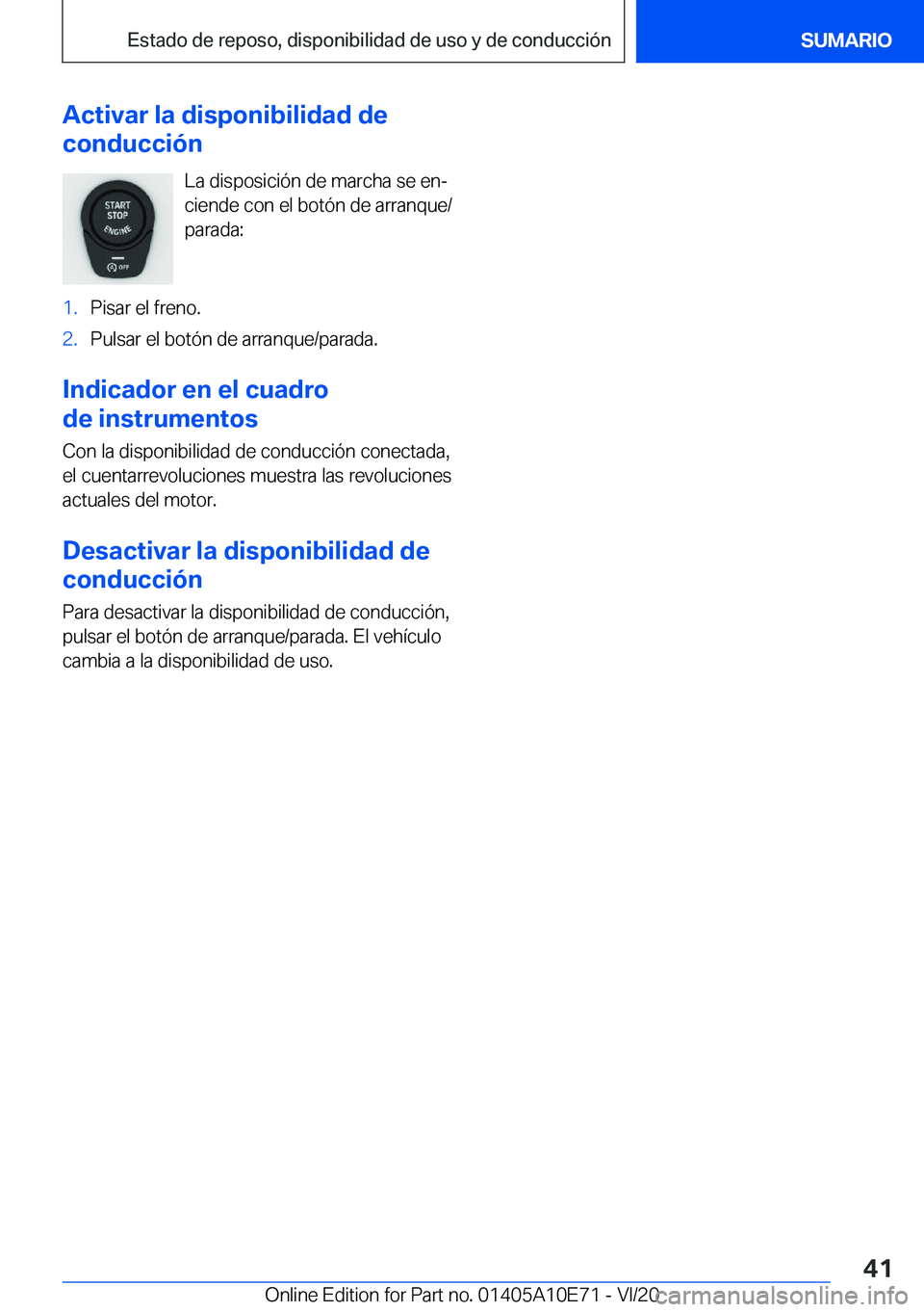 BMW X3 2021  Manuales de Empleo (in Spanish) �A�c�t�i�v�a�r��l�a��d�i�s�p�o�n�i�b�i�l�i�d�a�d��d�e
�c�o�n�d�u�c�c�i�