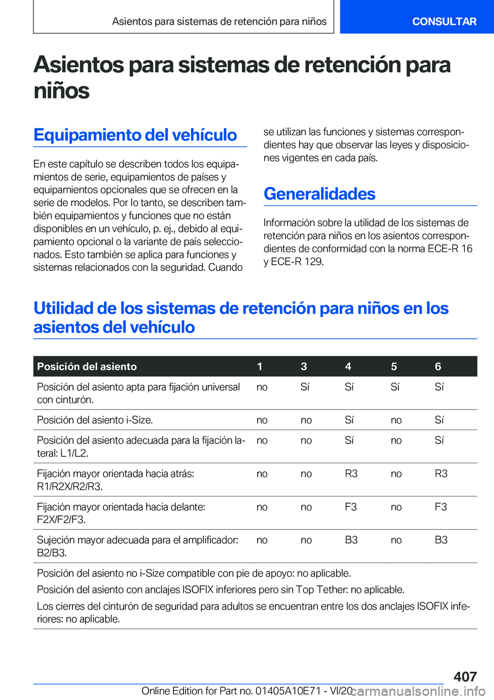 BMW X3 2021  Manuales de Empleo (in Spanish) �A�s�i�e�n�t�o�s��p�a�r�a��s�i�s�t�e�m�a�s��d�e��r�e�t�e�n�c�i�