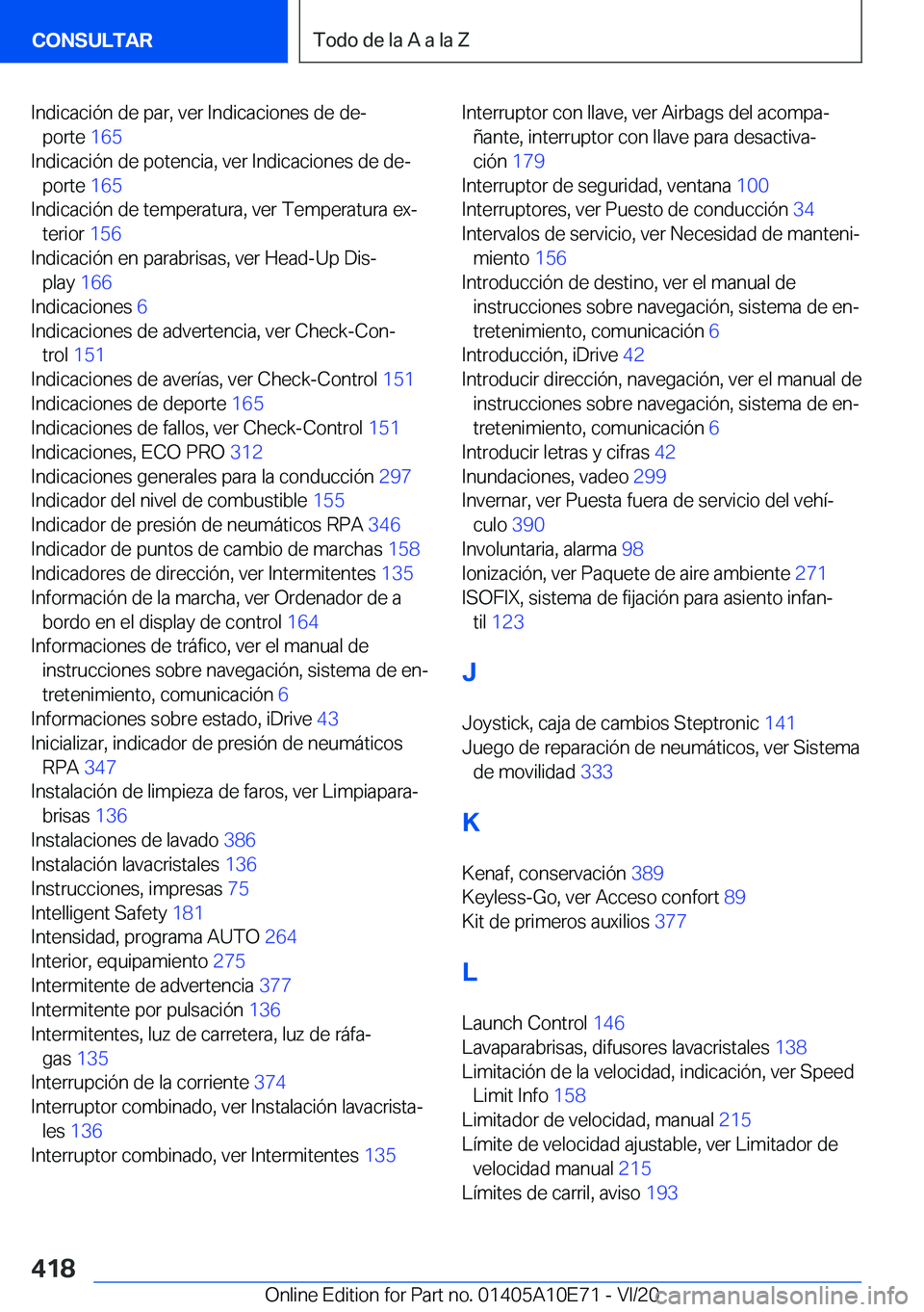 BMW X3 2021  Manuales de Empleo (in Spanish) �I�n�d�i�c�a�c�i�