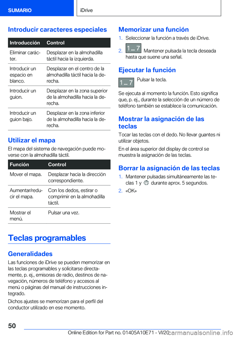 BMW X3 2021  Manuales de Empleo (in Spanish) �I�n�t�r�o�d�u�c�i�r��c�a�r�a�c�t�e�r�e�s��e�s�p�e�c�i�a�l�e�s�I�n�t�r�o�d�u�c�c�i�