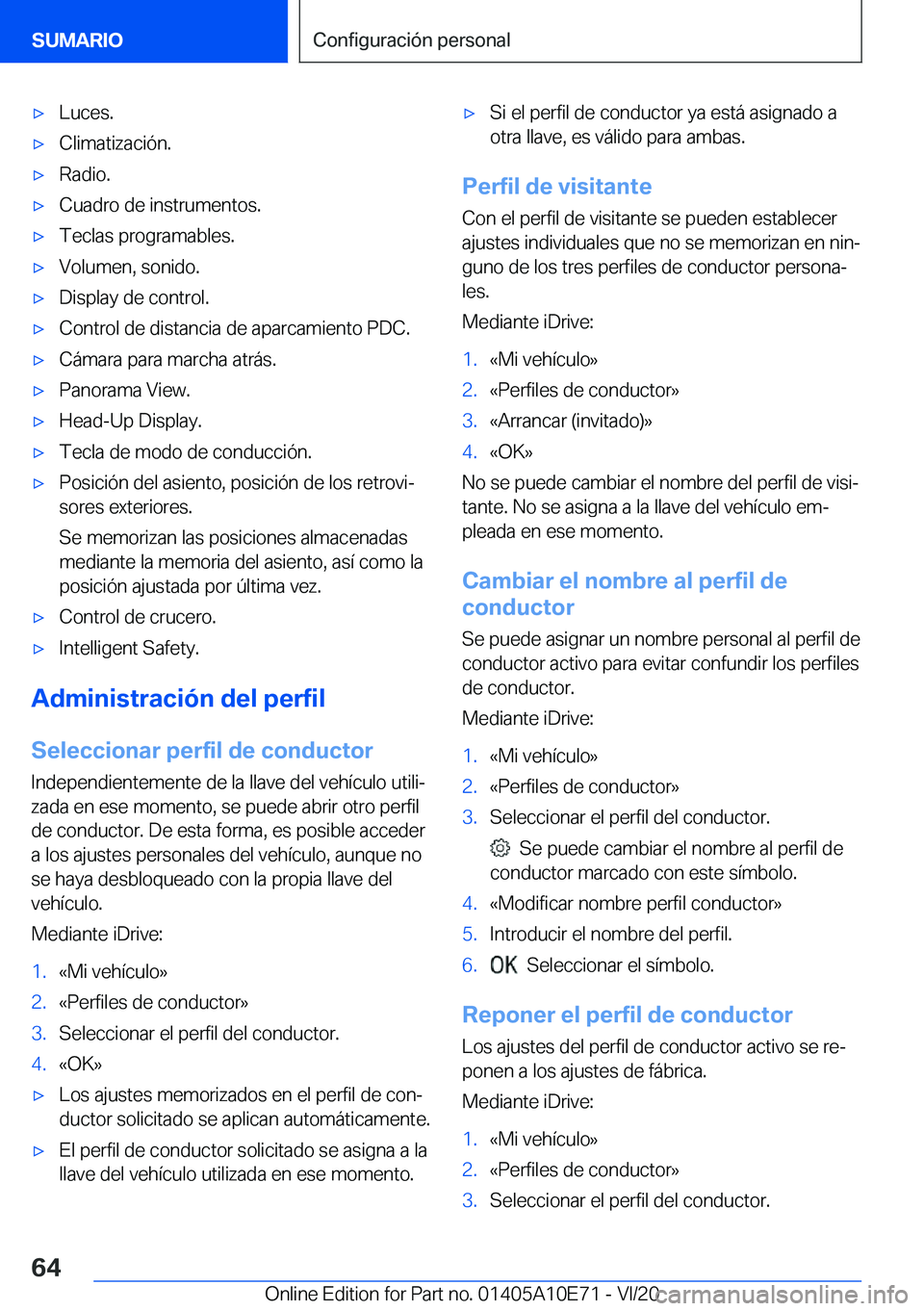 BMW X3 2021  Manuales de Empleo (in Spanish) x�L�u�c�e�s�.x�C�l�i�m�a�t�i�z�a�c�i�