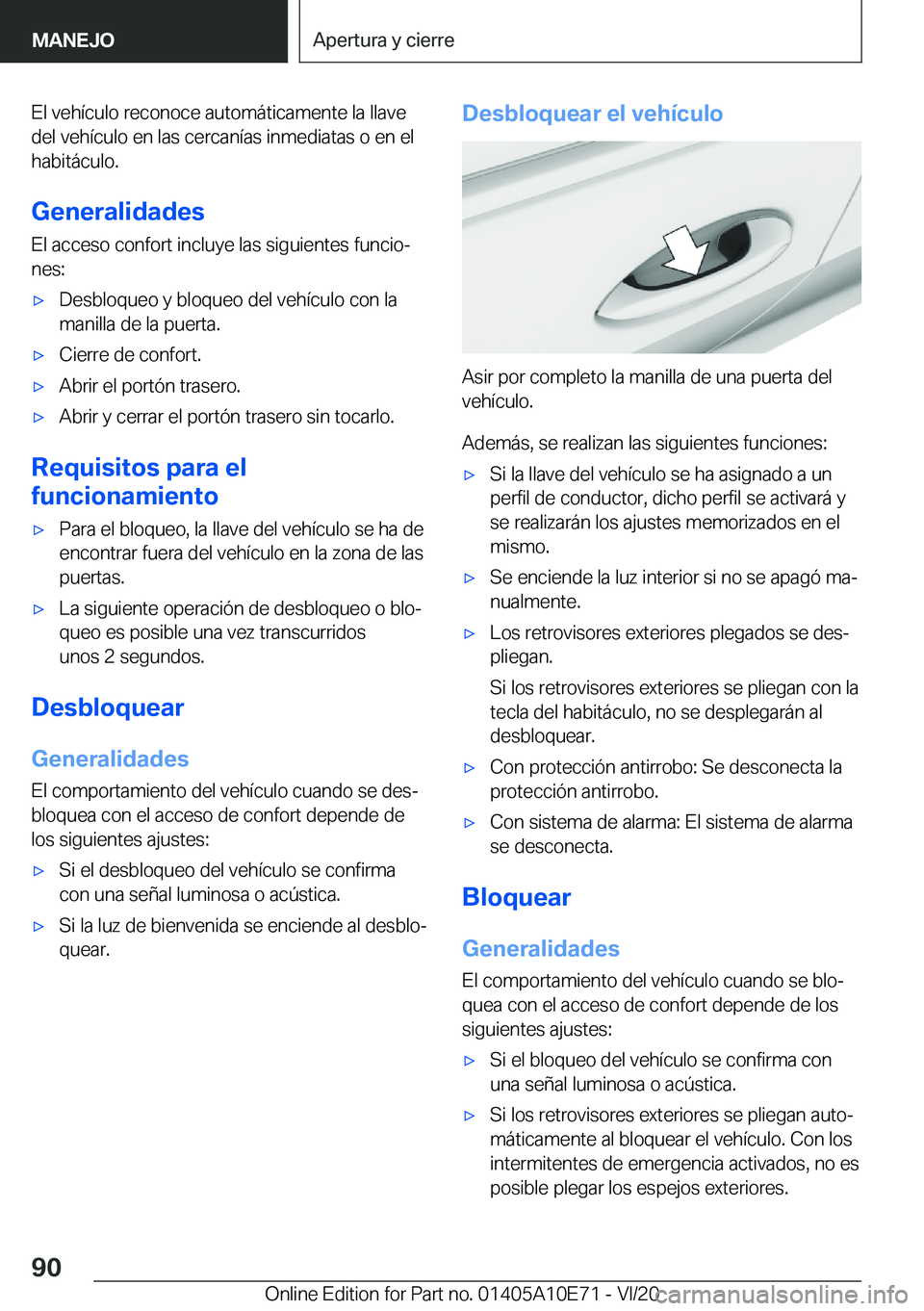 BMW X3 2021  Manuales de Empleo (in Spanish) �E�l��v�e�h�