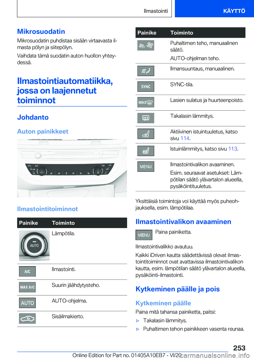 BMW X3 2021  Omistajan Käsikirja (in Finnish) �M�i�k�r�o�s�u�o�d�a�t�i�n
�M�i�k�r�o�s�u�o�d�a�t�i�n��p�u�h�d�i�s�t�a�a��s�i�s�