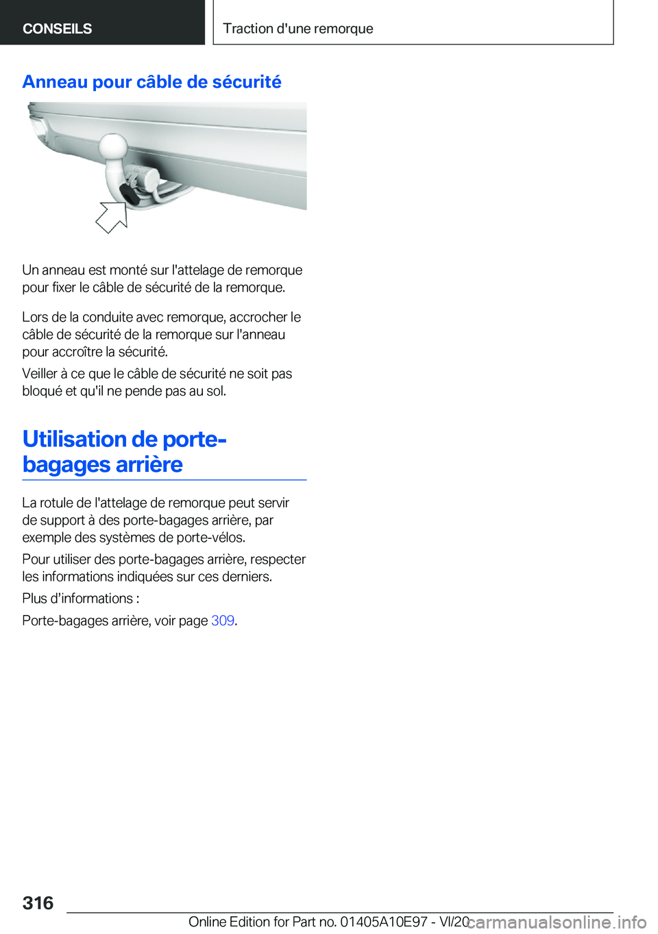 BMW X3 2021  Notices Demploi (in French) �A�n�n�e�a�u��p�o�u�r��c�