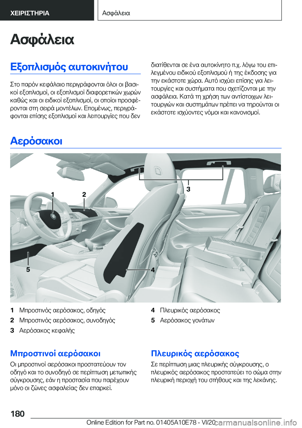 BMW X3 2021  ΟΔΗΓΌΣ ΧΡΉΣΗΣ (in Greek) Tfin^w\sXabc^\f_oe�shgb]\`pgbh
egb�csdo`�]win^s\b�cwd\udnib`gs\�o^b\�b\�tsf\j
]bR�wabc^\f_bR�,�b\�wabc