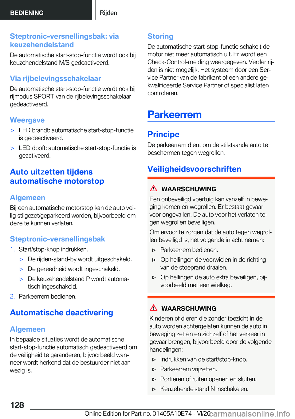 BMW X3 2021  Instructieboekjes (in Dutch) �S�t�e�p�t�r�o�n�i�c�-�v�e�r�s�n�e�l�l�i�n�g�s�b�a�k�:��v�i�a
�k�e�u�z�e�h�e�n�d�e�l�s�t�a�n�d
�D�e��a�u�t�o�m�a�t�i�s�c�h�e��s�t�a�r�t�-�s�t�o�p�-�f�u�n�c�t�i�e��w�o�r�d�t��o�o�k��b�i�j
�k�e�u�