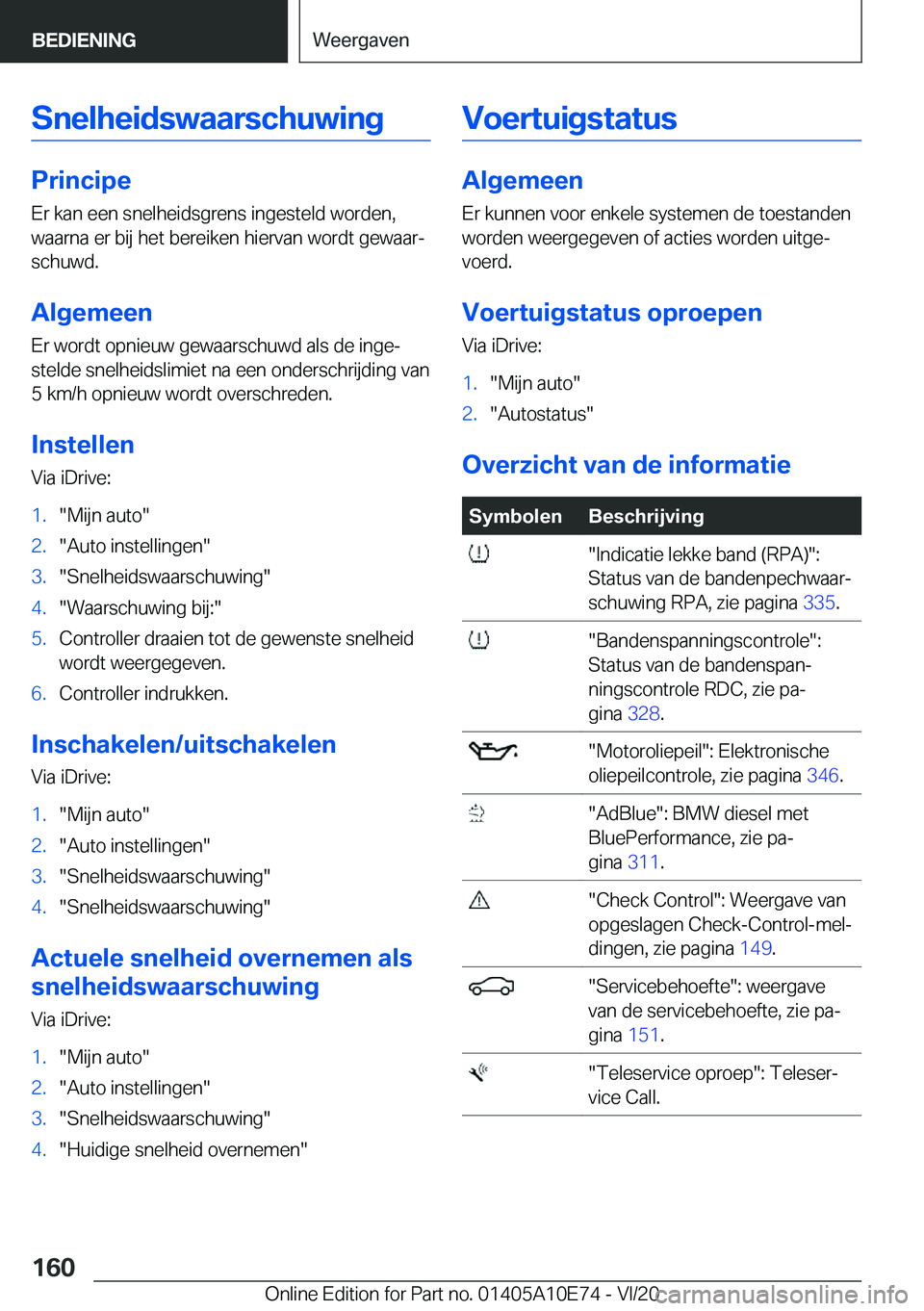 BMW X3 2021  Instructieboekjes (in Dutch) �S�n�e�l�h�e�i�d�s�w�a�a�r�s�c�h�u�w�i�n�g
�P�r�i�n�c�i�p�e
�E�r��k�a�n��e�e�n��s�n�e�l�h�e�i�d�s�g�r�e�n�s��i�n�g�e�s�t�e�l�d��w�o�r�d�e�n�,
�w�a�a�r�n�a��e�r��b�i�j��h�e�t��b�e�r�e�i�k�e�n�