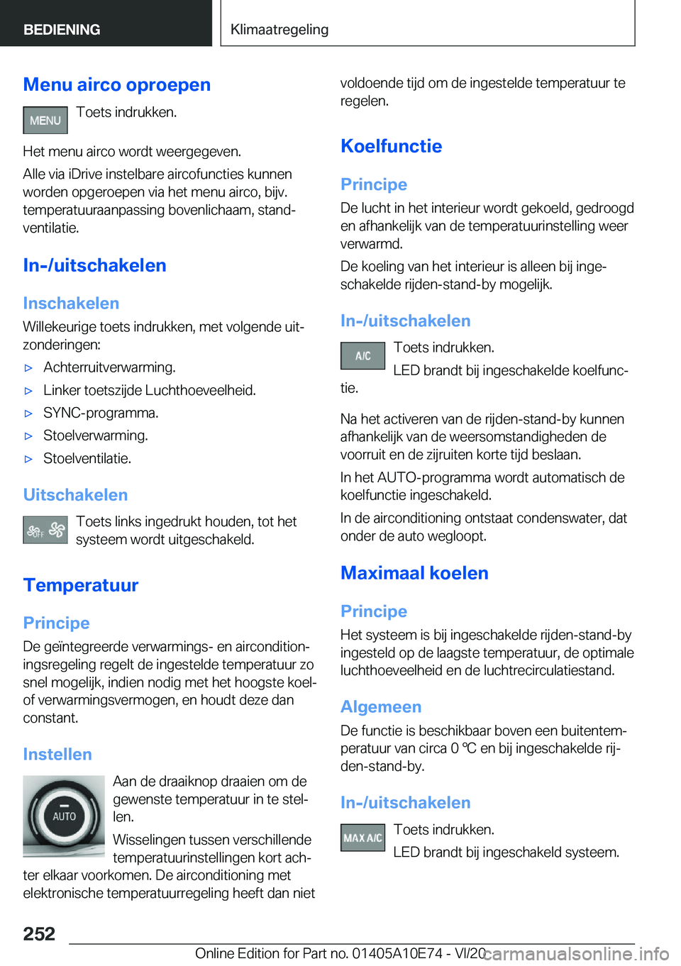 BMW X3 2021  Instructieboekjes (in Dutch) �M�e�n�u��a�i�r�c�o��o�p�r�o�e�p�e�n�T�o�e�t�s��i�n�d�r�u�k�k�e�n�.
�H�e�t��m�e�n�u��a�i�r�c�o��w�o�r�d�t��w�e�e�r�g�e�g�e�v�e�n�. �A�l�l�e��v�i�a��i�D�r�i�v�e��i�n�s�t�e�l�b�a�r�e��a�i�r�c