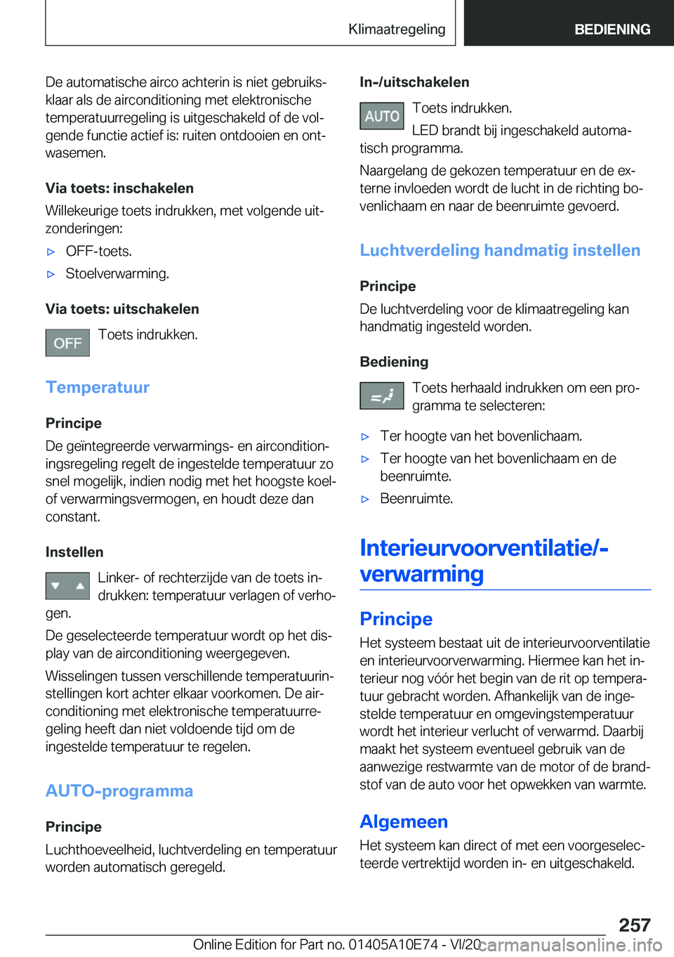 BMW X3 2021  Instructieboekjes (in Dutch) �D�e��a�u�t�o�m�a�t�i�s�c�h�e��a�i�r�c�o��a�c�h�t�e�r�i�n��i�s��n�i�e�t��g�e�b�r�u�i�k�sj�k�l�a�a�r��a�l�s��d�e��a�i�r�c�o�n�d�i�t�i�o�n�i�n�g��m�e�t��e�l�e�k�t�r�o�n�i�s�c�h�e
�t�e�m�p�e�