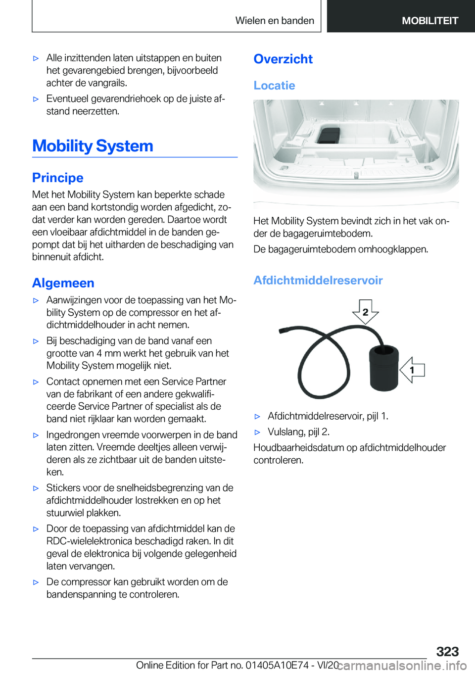 BMW X3 2021  Instructieboekjes (in Dutch) 'x�A�l�l�e��i�n�z�i�t�t�e�n�d�e�n��l�a�t�e�n��u�i�t�s�t�a�p�p�e�n��e�n��b�u�i�t�e�n
�h�e�t��g�e�v�a�r�e�n�g�e�b�i�e�d��b�r�e�n�g�e�n�,��b�i�j�v�o�o�r�b�e�e�l�d
�a�c�h�t�e�r��d�e��v�a�n�g