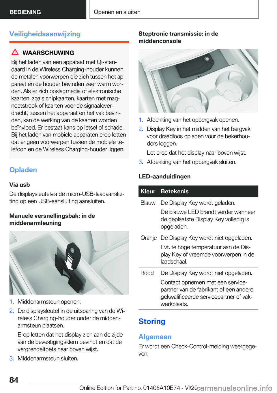 BMW X3 2021  Instructieboekjes (in Dutch) �V�e�i�l�i�g�h�e�i�d�s�a�a�n�w�i�j�z�i�n�g
�W�A�A�R�S�C�H�U�W�I�N�G
�B�i�j��h�e�t��l�a�d�e�n��v�a�n��e�e�n��a�p�p�a�r�a�a�t��m�e�t��Q�i�-�s�t�a�nj
�d�a�a�r�d��i�n��d�e��W�i�r�e�l�e�s�s��C�