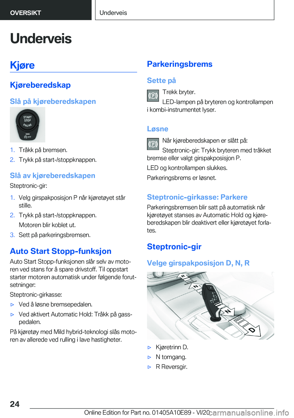 BMW X3 2021  InstruksjonsbØker (in Norwegian) �U�n�d�e�r�v�e�i�s�K�j�