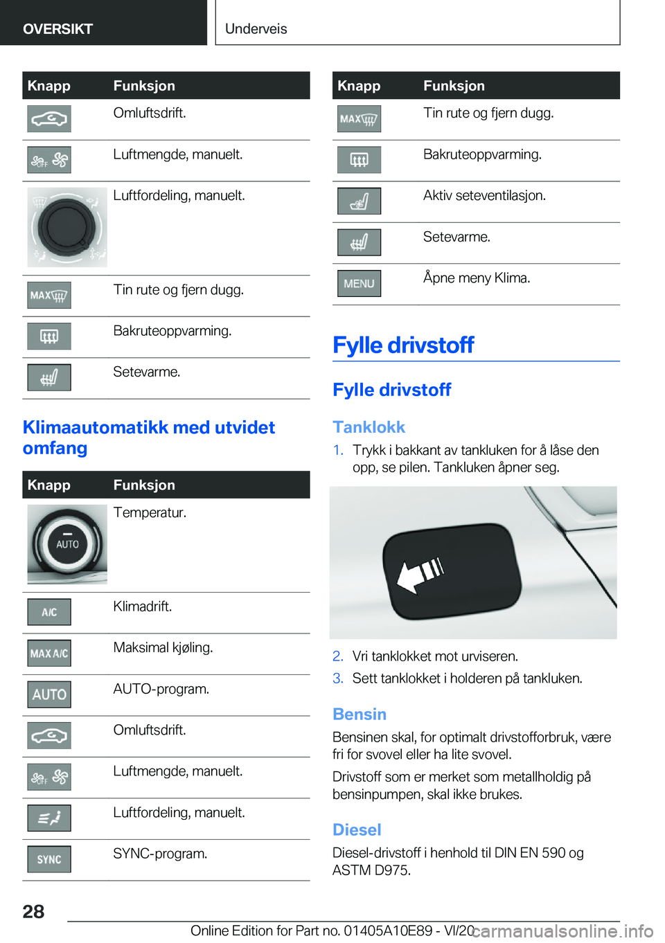 BMW X3 2021  InstruksjonsbØker (in Norwegian) �K�n�a�p�p�F�u�n�k�s�j�o�n�O�m�l�u�f�t�s�d�r�i�f�t�.�L�u�f�t�m�e�n�g�d�e�,��m�a�n�u�e�l�t�.�L�u�f�t�f�o�r�d�e�l�i�n�g�,��m�a�n�u�e�l�t�.�T�i�n��r�u�t�e��o�g��f�j�e�r�n��d�u�g�g�.�B�a�k�r�u�t�e�o