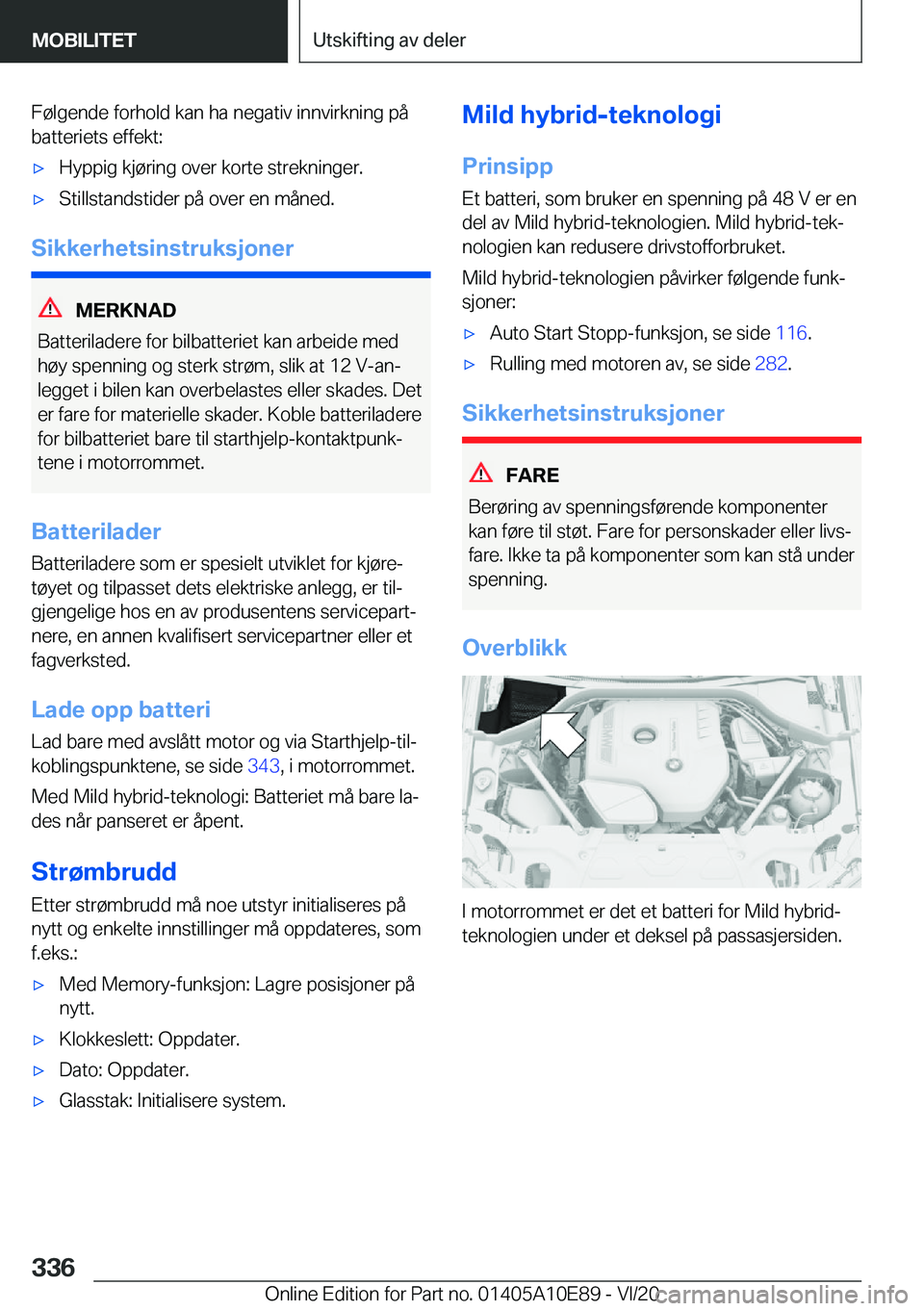 BMW X3 2021  InstruksjonsbØker (in Norwegian) �F�