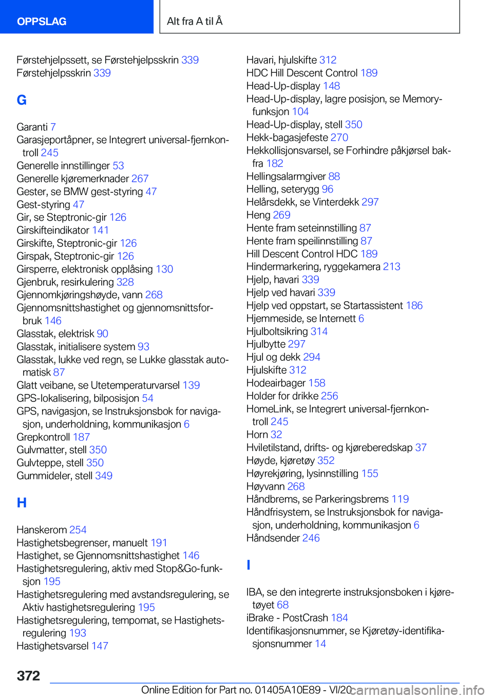BMW X3 2021  InstruksjonsbØker (in Norwegian) �F�